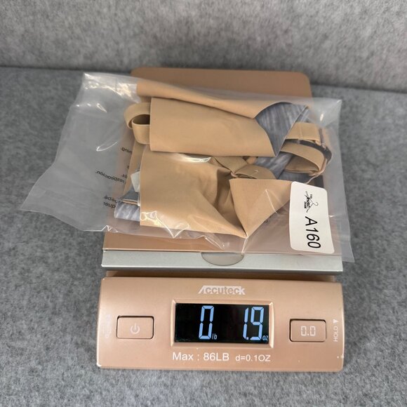 Knix by Knixwear Womens Size 1 - 32A / 32B Seamless Bra Nude Adjustable Wireless - Picture 9 of 11